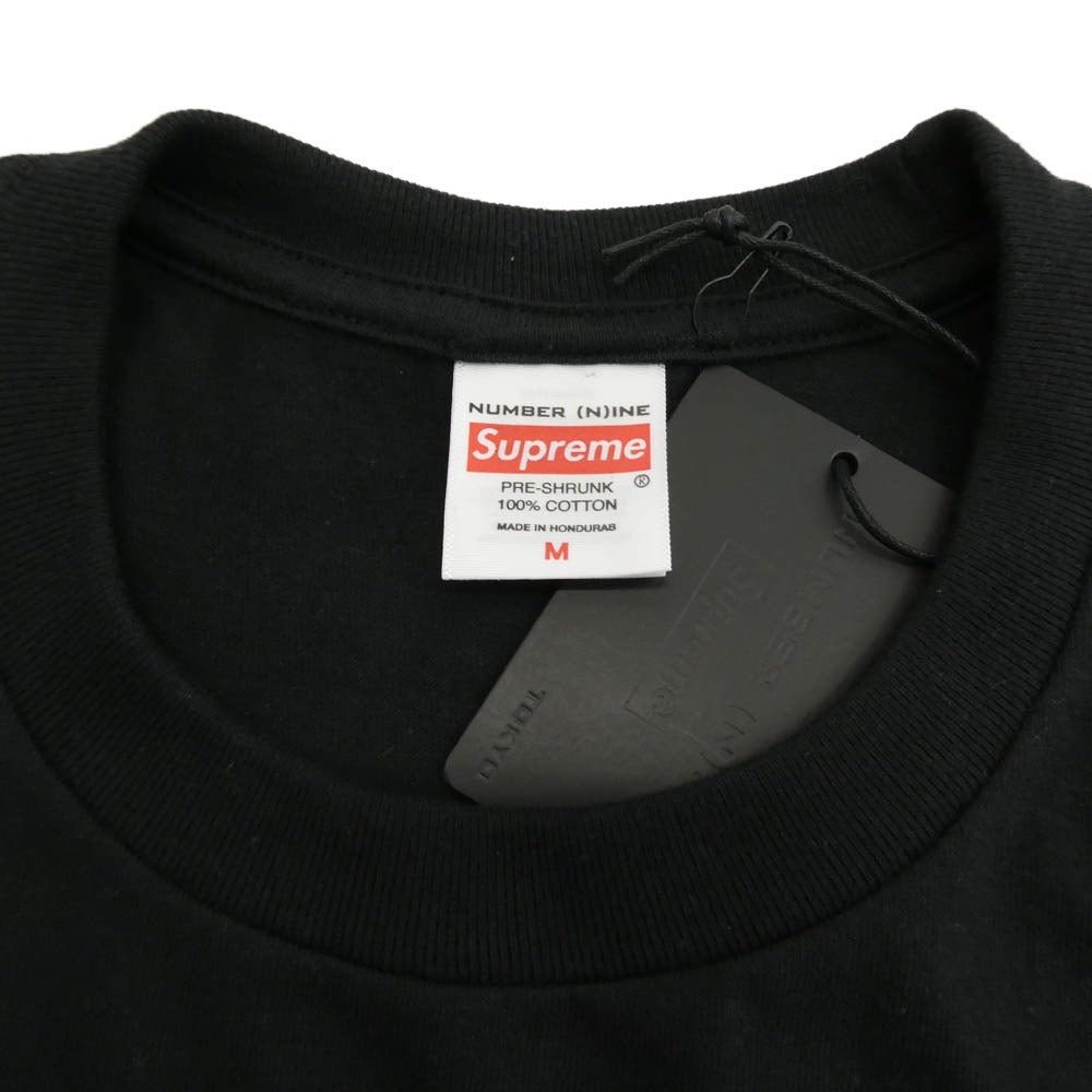 Supreme シュプリーム 25AW Number (N)ine Manson Tee ナンバーナイン マンソン 半袖 Tシャツ ブラック系 M【中古】