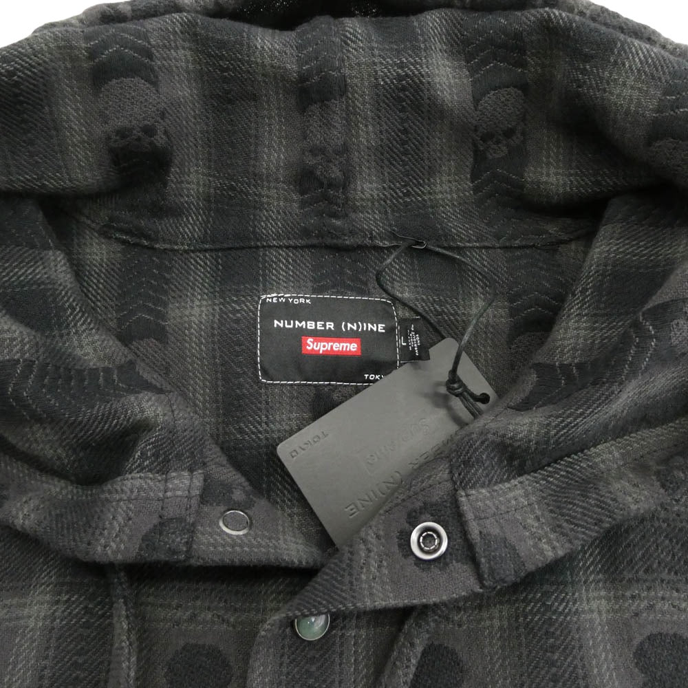 Supreme シュプリーム 25AW Number (N)ine Hooded Flannel Shirt