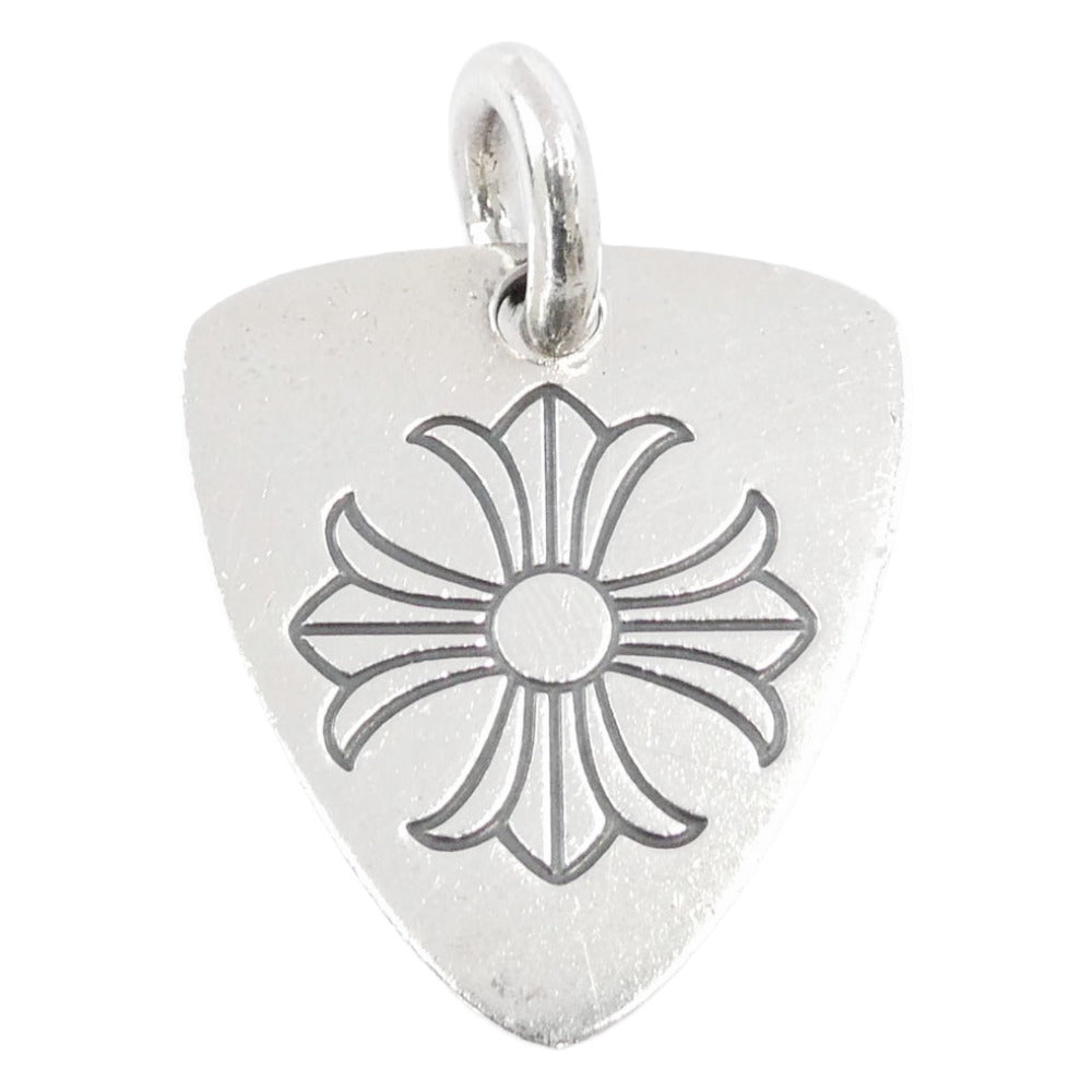 CHROME HEARTS クロムハーツ（原本無） GUITAR PICK CHプラス ギターピック ペンダントトップ シルバー系【中古】