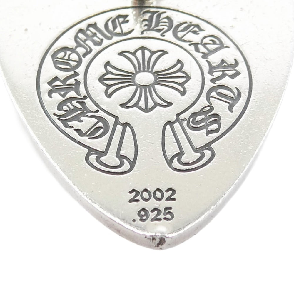 CHROME HEARTS クロムハーツ（原本無） GUITAR PICK CHプラス ギターピック ペンダントトップ シルバー系【中古】