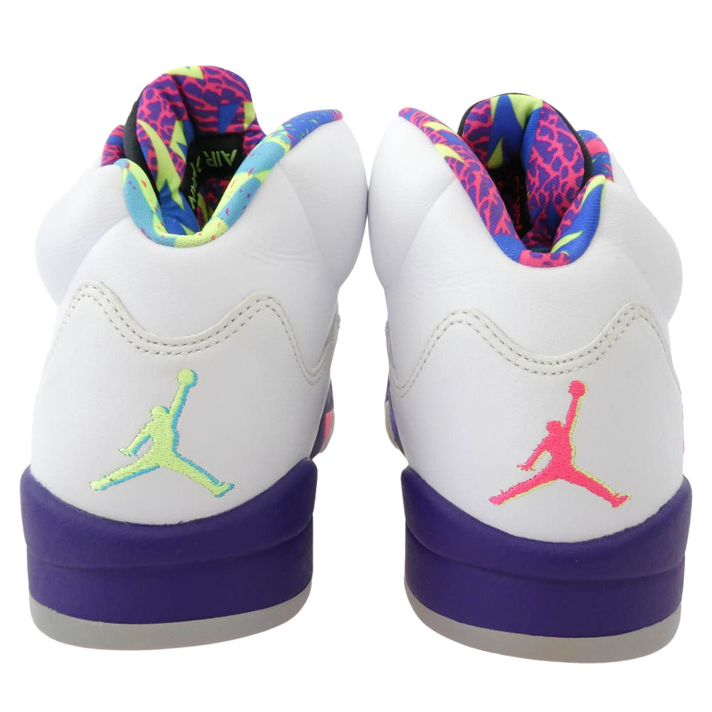 NIKE AIR JORDAN ナイキ ジョーダン DB3335-100 Air Jordan 5 Alternate Bel-Air AJ5 エアジョーダン オルタネート ベルエア スニーカー ホワイト系 27.5cm【中古】