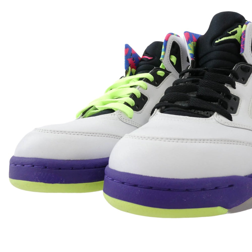 NIKE AIR JORDAN ナイキ ジョーダン DB3335-100 Air Jordan 5 Alternate Bel-Air AJ5 エアジョーダン オルタネート ベルエア スニーカー ホワイト系 27.5cm【中古】
