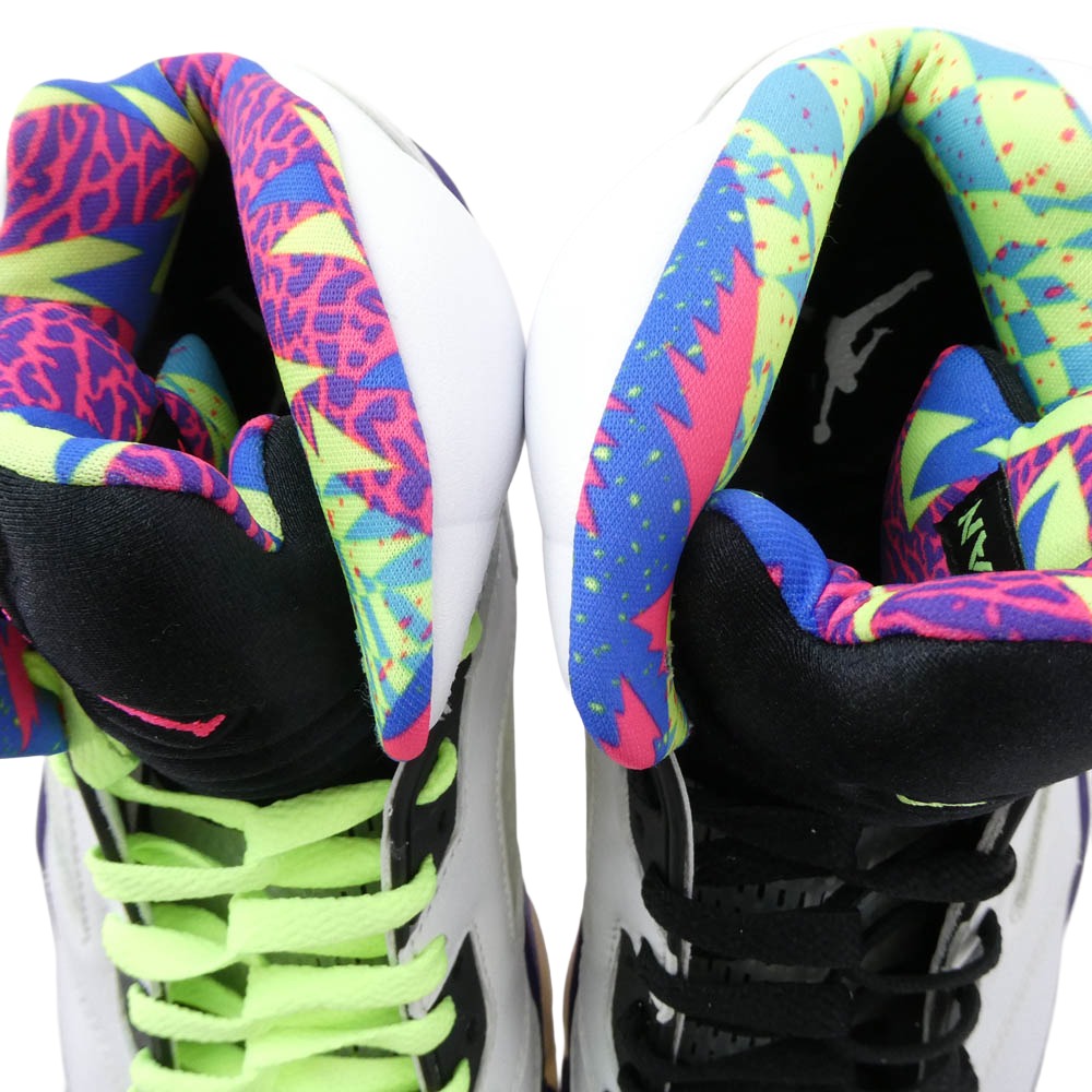 NIKE AIR JORDAN ナイキ ジョーダン DB3335-100 Air Jordan 5 Alternate Bel-Air AJ5 エアジョーダン オルタネート ベルエア スニーカー ホワイト系 27.5cm【中古】