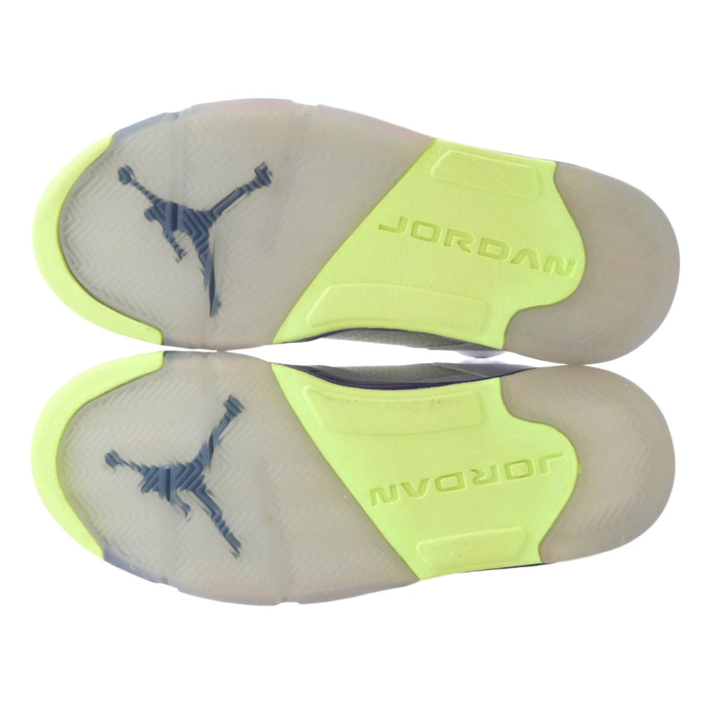 NIKE AIR JORDAN ナイキ ジョーダン DB3335-100 Air Jordan 5 Alternate Bel-Air AJ5 エアジョーダン オルタネート ベルエア スニーカー ホワイト系 27.5cm【中古】