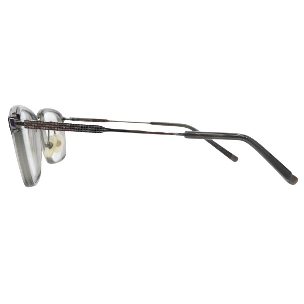 フォーナインズ M-108 8812 度入り メガネ 眼鏡 アイウェア フレーム：グレー系　レンズ：クリア系 53□18-141【中古】