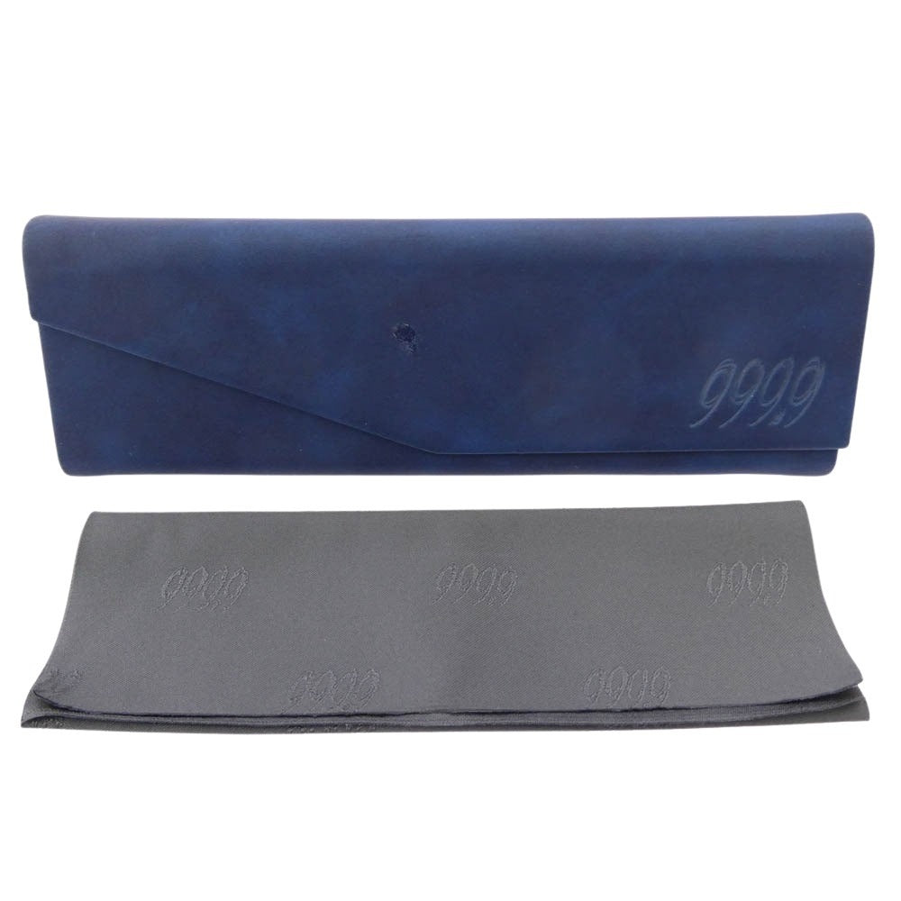 フォーナインズ M-161 9110 度入り メガネ 眼鏡 アイウェア フレーム：ブラック系　レンズ：クリア系 50□19-130【中古】