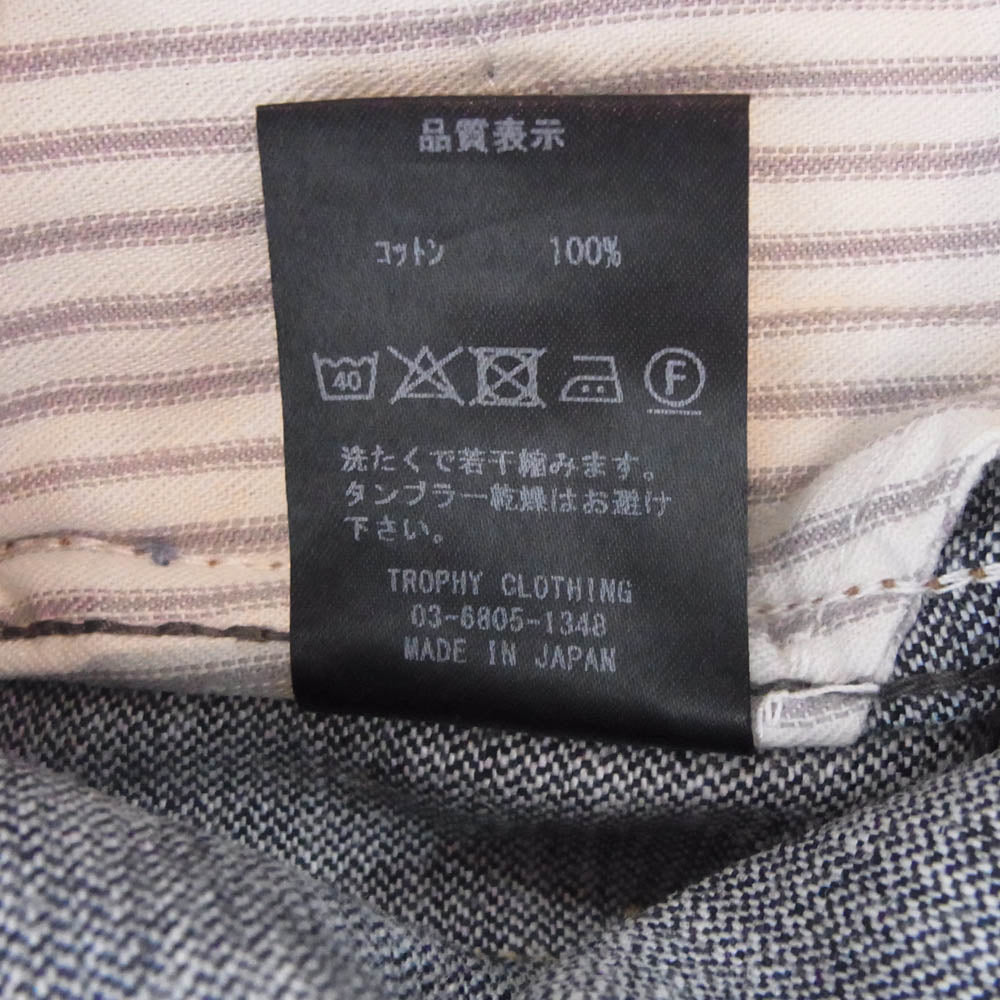 LYNCH SILVERSMITH リンチシルバースミス Heavy Gauge コーデュロイ 切替し デニム パンツ インディゴブルー系 30【中古】