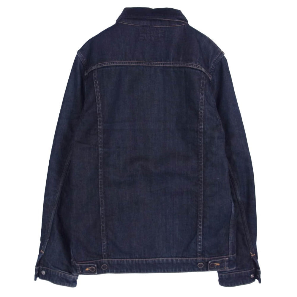 LYNCH SILVERSMITH リンチシルバースミス Heavy Gauge TRUCKER JACKET ヘビーゲージ 裏地ブランケット 襟コーデュロイ デニム トラッカージャケット インディゴブルー系 不明【中古】