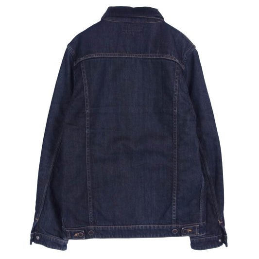 LYNCH SILVERSMITH リンチシルバースミス Heavy Gauge TRUCKER JACKET ヘビーゲージ 裏地ブランケット 襟コーデュロイ デニム トラッカージャケット インディゴブルー系 不明【中古】