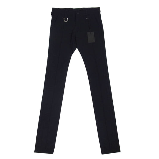 kiryuyrik キリュウキリュウ KR-HP37TP-600 High Tension Jersey Skinny Slacks ハイ テンション ジャージー スキニー スラックス パンツ ブラック系 M【新古品】【未使用】【中古】