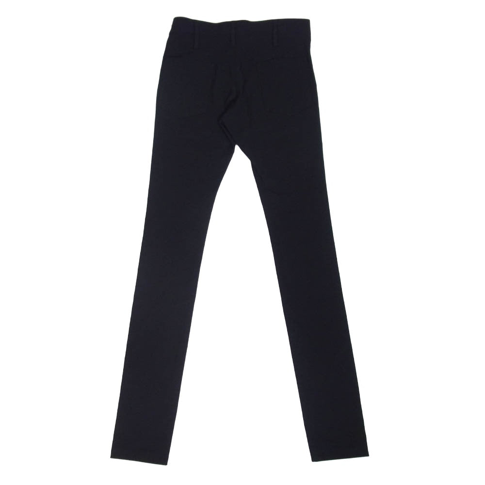 kiryuyrik キリュウキリュウ KR-HP37TP-600 High Tension Jersey Skinny Slacks ハイ テンション ジャージー スキニー スラックス パンツ ブラック系 M【新古品】【未使用】【中古】