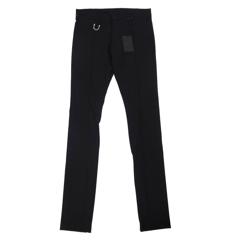 kiryuyrik キリュウキリュウ KU-HP36-600 High Tension Jersey Skinny Slacks ハイ テンション ジャージー スキニー スラックス パンツ ブラック系 M【新古品】【未使用】【中古】