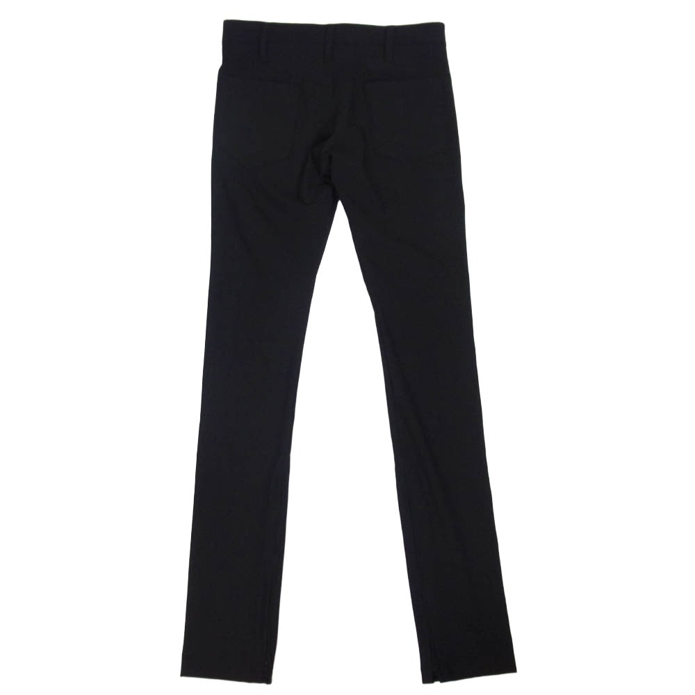 kiryuyrik キリュウキリュウ KU-HP36-600 High Tension Jersey Skinny Slacks ハイ テンション ジャージー スキニー スラックス パンツ ブラック系 M【新古品】【未使用】【中古】