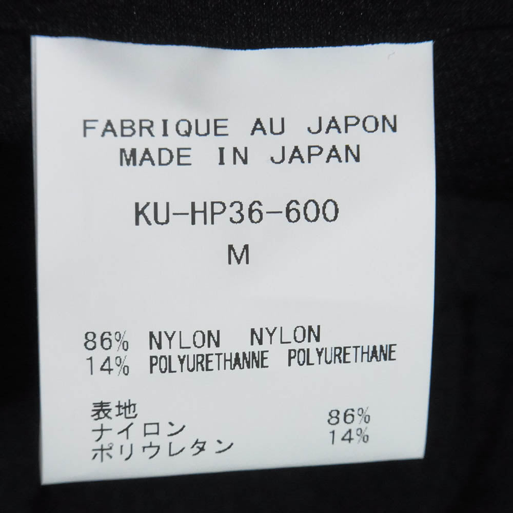 kiryuyrik キリュウキリュウ KU-HP36-600 High Tension Jersey Skinny Slacks ハイ テンション ジャージー スキニー スラックス パンツ ブラック系 M【新古品】【未使用】【中古】