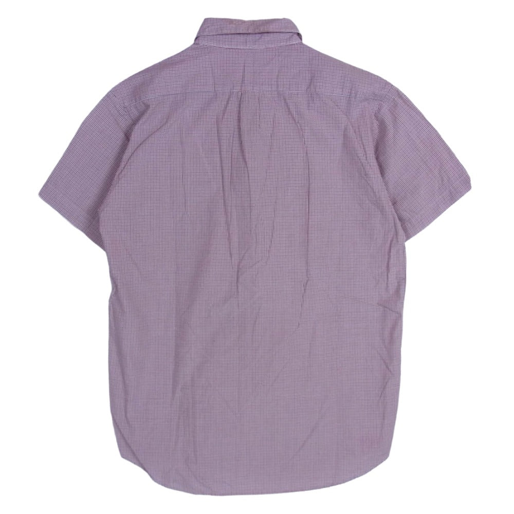 LYNCH SILVERSMITH リンチシルバースミス Heavy Gauge ADULTS ONLY チェック 半袖 シャツ レッド系 S【中古】