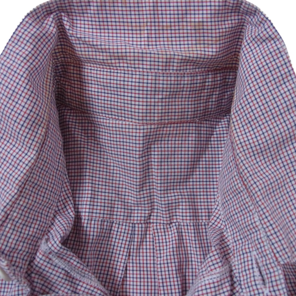 LYNCH SILVERSMITH リンチシルバースミス Heavy Gauge ADULTS ONLY チェック 半袖 シャツ レッド系 S【中古】