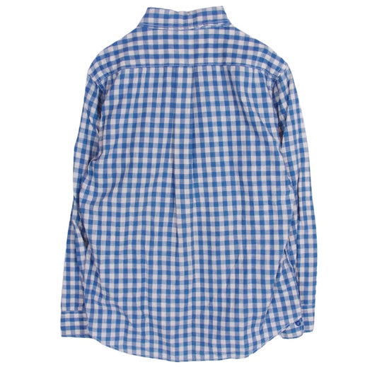LYNCH SILVERSMITH リンチシルバースミス Heavy Gauge ADULTS ONLY チェック 長袖 シャツ ブルー ブルー系 S【中古】