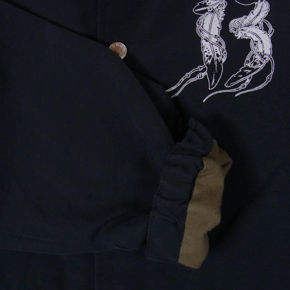 トロフィークロージング MAGICAL CHIEF WARM UP JACKET 60/40クロス ナイロン コーチ ジャケット ブラック系 36【中古】