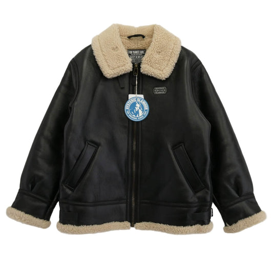 HYSTERIC GLAMOUR ヒステリックグラマー 24AW 02243AB01 B-3 フライト ジャケット ブラック系 M【美品】【中古】