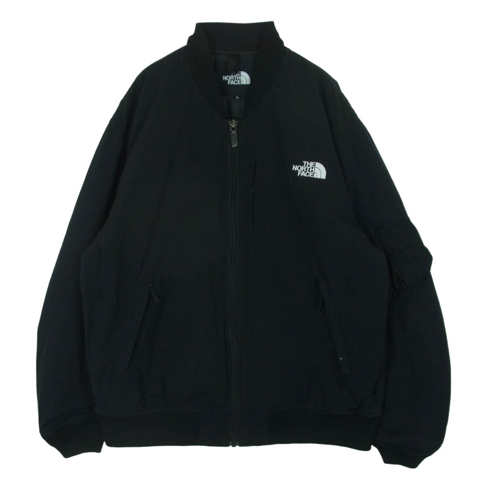 THE NORTH FACE ノースフェイス 22AW NY82132 INSULATION BOMBER JACEKT インサレーション ボンバー ジャケット ブラック系 L【中古】
