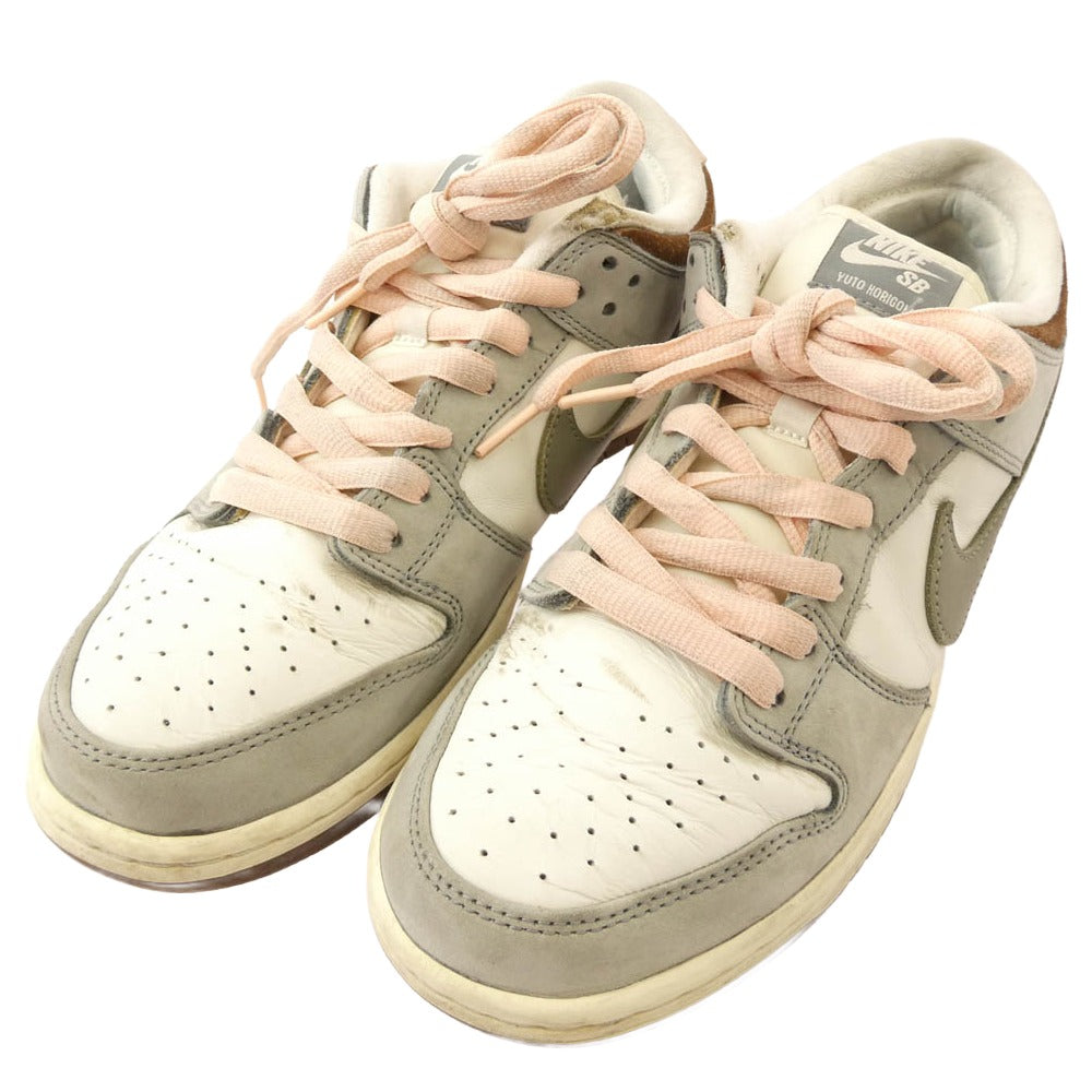NIKE ナイキ FQ1180-001 ×YUTO HORIGOME DUNK LOW PRO 堀米雄斗 ダンク プロ ローカット スニーカー グレー系 28cm【中古】