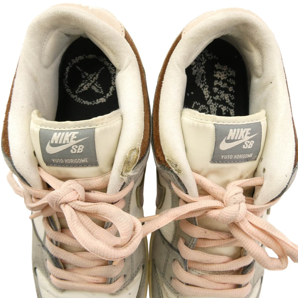 NIKE ナイキ FQ1180-001 ×YUTO HORIGOME DUNK LOW PRO 堀米雄斗 ダンク プロ ローカット スニーカー グレー系 28cm【中古】