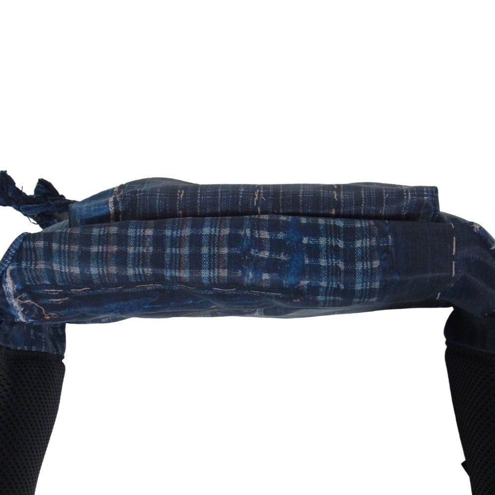 KUON クオン 25AW 145BA015400 Boro Waist Bag ボロ ウェストバッグ ネイビー系【新古品】【未使用】【中古】
