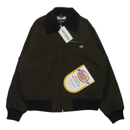 WACKO MARIA ワコマリア 25FW-WMO-DC01 Dickies ディッキーズ WORK JACKET ワーク ジャケット ダークブラウン系 BROWN S【極上美品】【中古】
