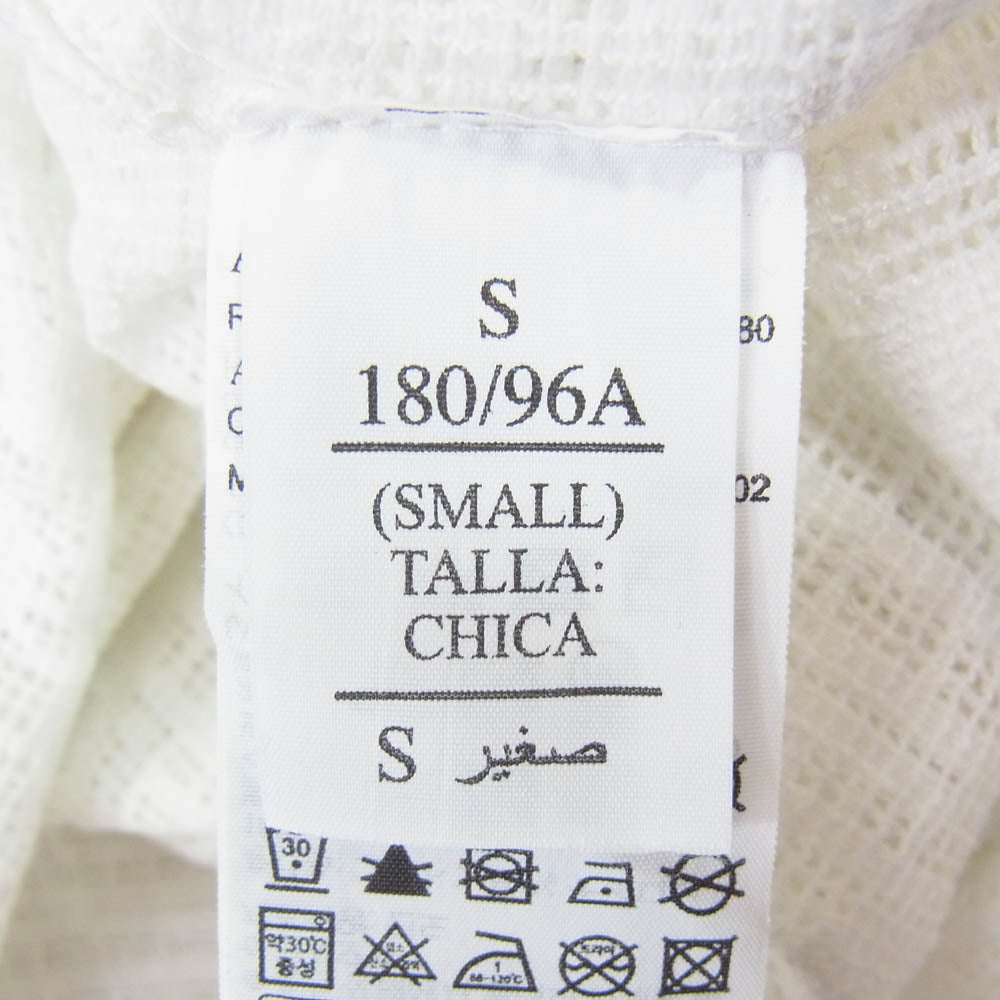 オールセインツ M050SA CALETA SS SHIRT レース インド製 半袖 シャツ ホワイト系 S【中古】