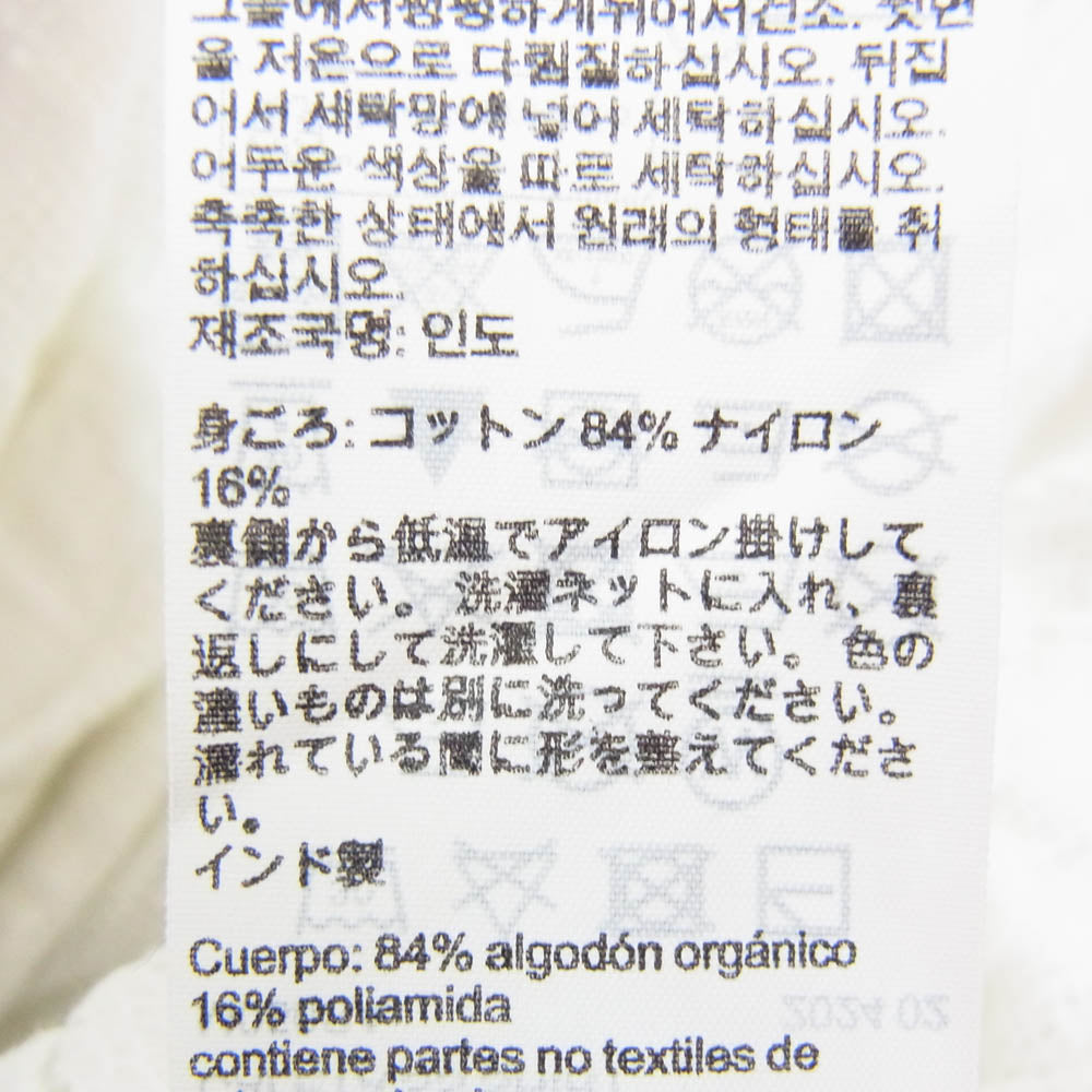 オールセインツ M050SA CALETA SS SHIRT レース インド製 半袖 シャツ ホワイト系 S【中古】