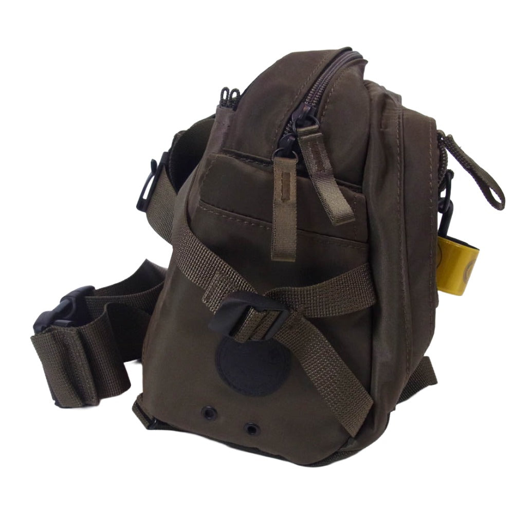 PORTER ポーター 997-26858 POTR ピー・オー・ティー・アール RIDE WAIST BAG ライド ウエストバッグ キーチェン アームリフレクター付 モスグリーン系【中古】