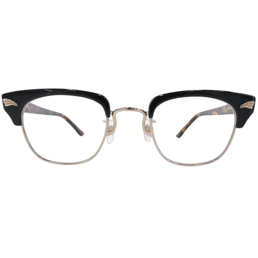 グルーバー FRANKEN COL-7 フランケン 眼鏡 アイウェア 度無し クリア レンズ ブラック系 ブラウン系 46□23-145【中古】