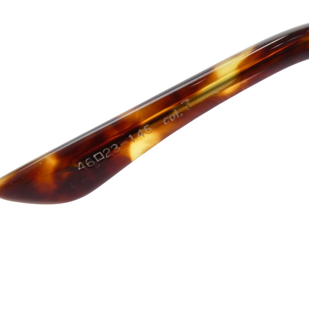 グルーバー FRANKEN COL-7 フランケン 眼鏡 アイウェア 度無し クリア レンズ ブラック系 ブラウン系 46□23-145【中古】