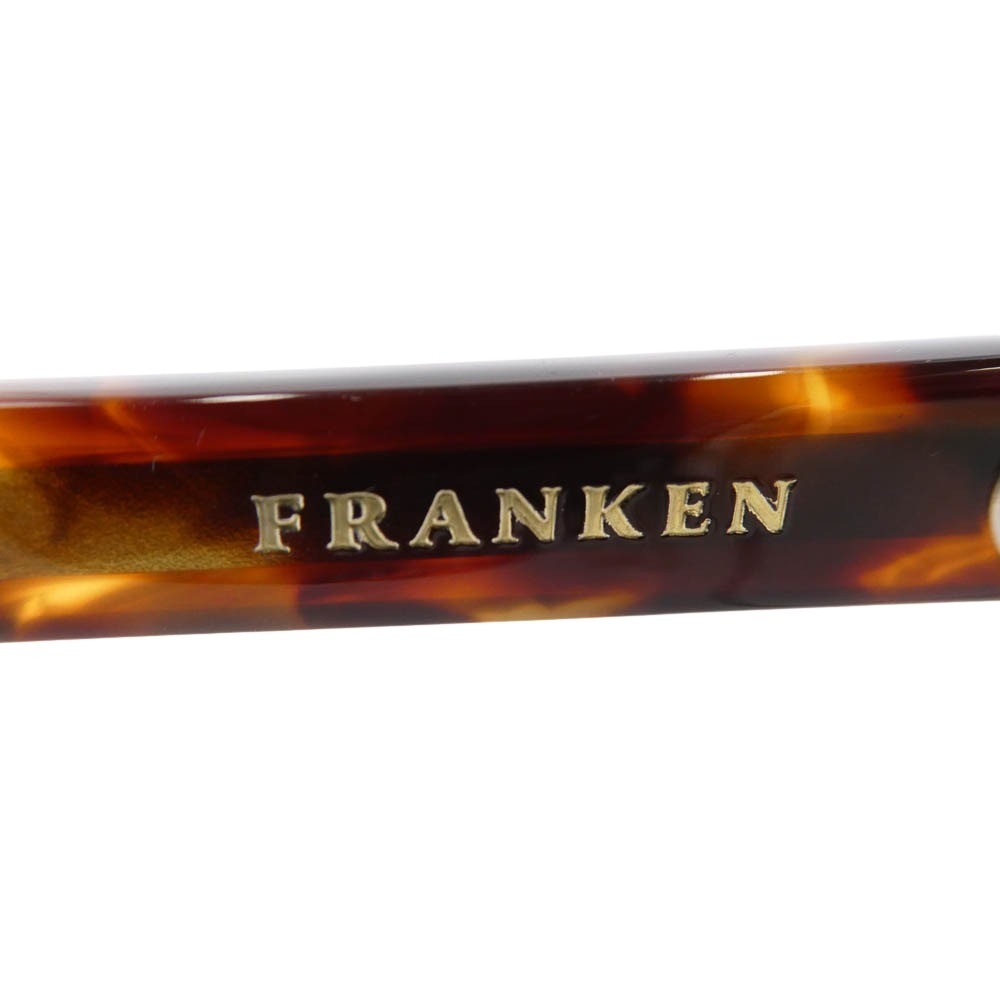 グルーバー FRANKEN COL-7 フランケン 眼鏡 アイウェア 度無し クリア レンズ ブラック系 ブラウン系 46□23-145【中古】