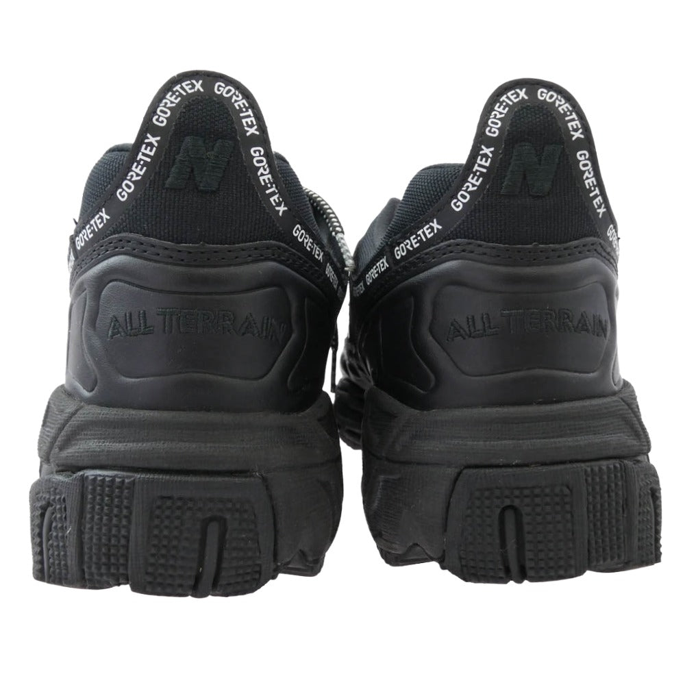 NEW BALANCE ニューバランス ML801GWB GORE-TEX ALL TERRAIN ゴアテックス トレイル ランニング シューズ ローカット ブラック系 27.5cm【中古】