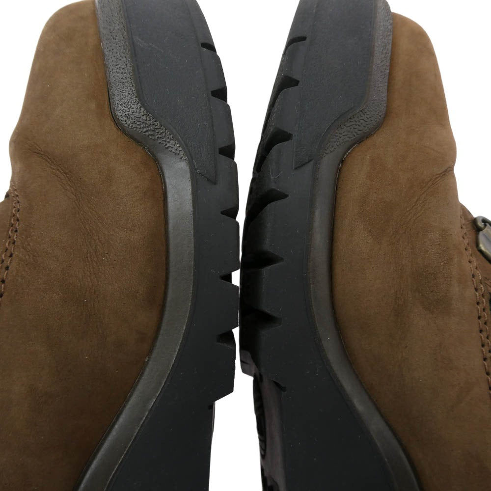 Timberland ティンバーランド A18AH FIELD BOOT F&L WP フィールド ブーツ ファブリック＆レザー ウォーター プルーフ ブラウン系 グリーン系 26.5cm【中古】