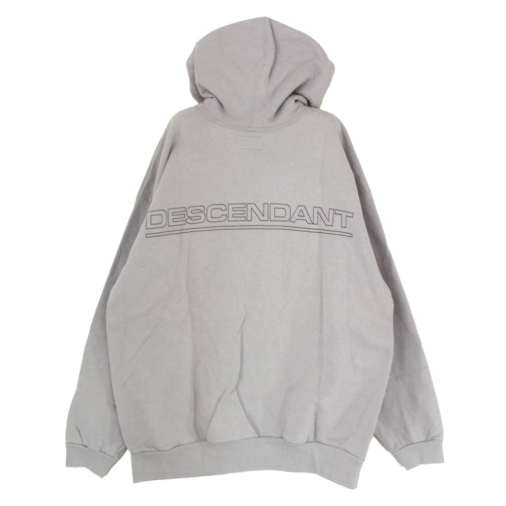 DESCENDANT ディセンダント 23SS SHIP HOODY シップ バックロゴ