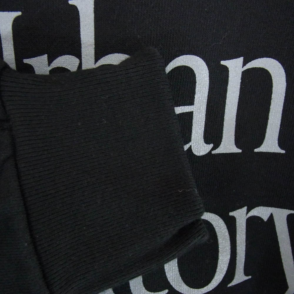 WTAPS ダブルタップス PRTC Sweater Cotton Urban Territory フロント バック ロゴ 長袖 スウェット トレーナー ブラック系 x02【中古】