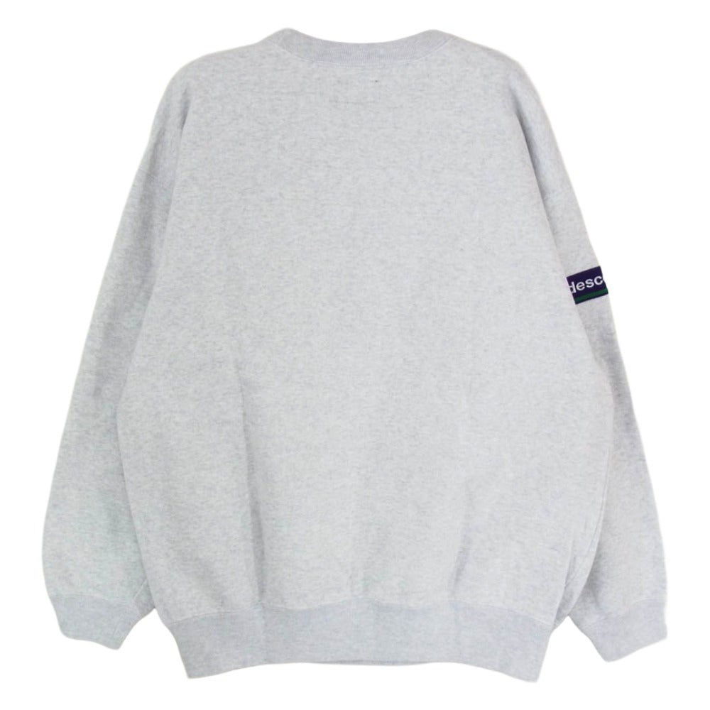 DESCENDANT ディセンダント 24AW HORIZON CREWNECK SWEAT ホライズン クルー ネック スウェット グレー系 2【中古】