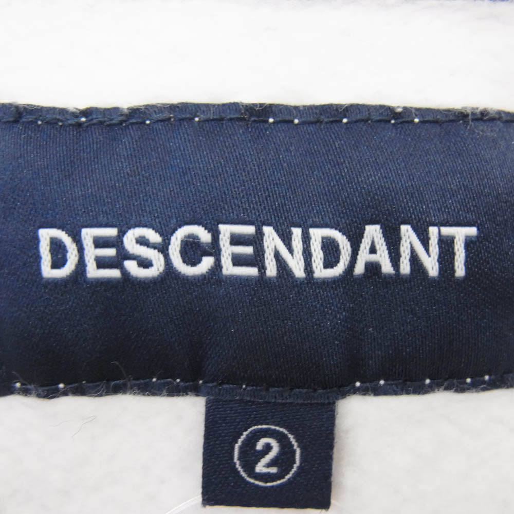 DESCENDANT ディセンダント 24AW HORIZON CREWNECK SWEAT ホライズン クルー ネック スウェット グレー系 2【中古】