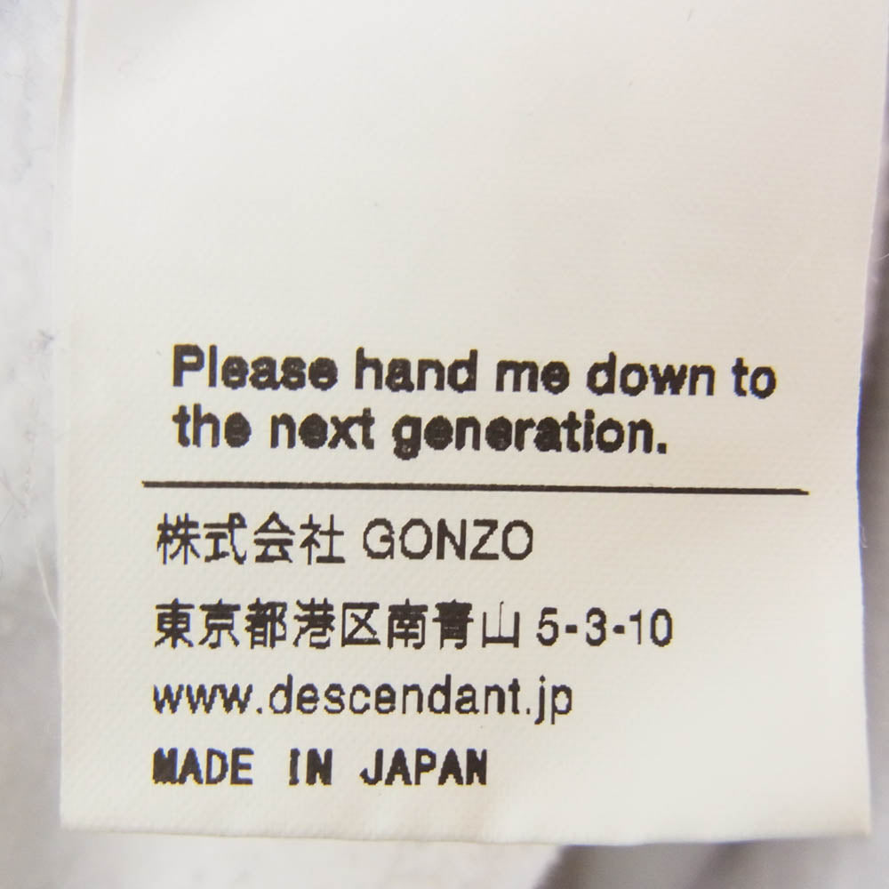 DESCENDANT ディセンダント 24AW HORIZON CREWNECK SWEAT ホライズン クルー ネック スウェット グレー系 2【中古】