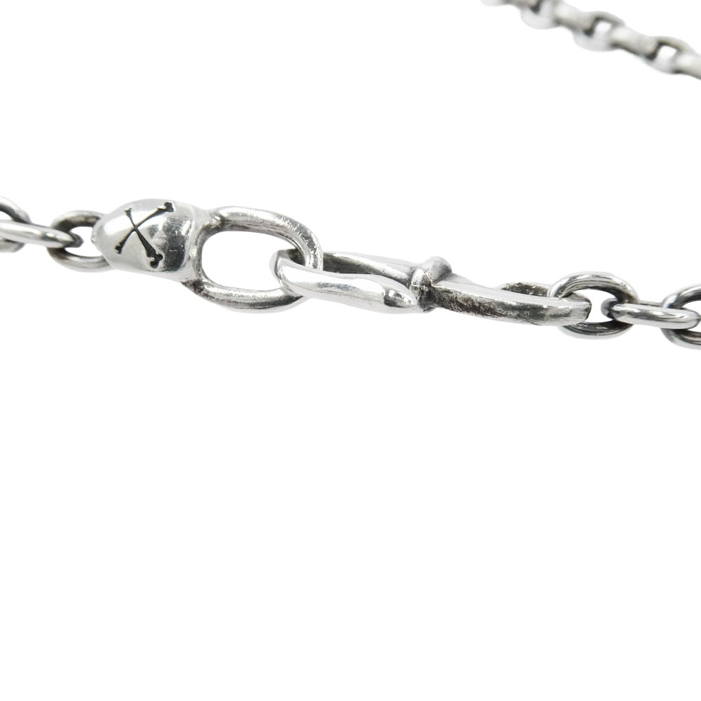 ANOTHER HEAVEN アナザーヘブン AHH-012 クロスボーンスカル カミソリ ネックレス シルバー925 シルバー系【中古】