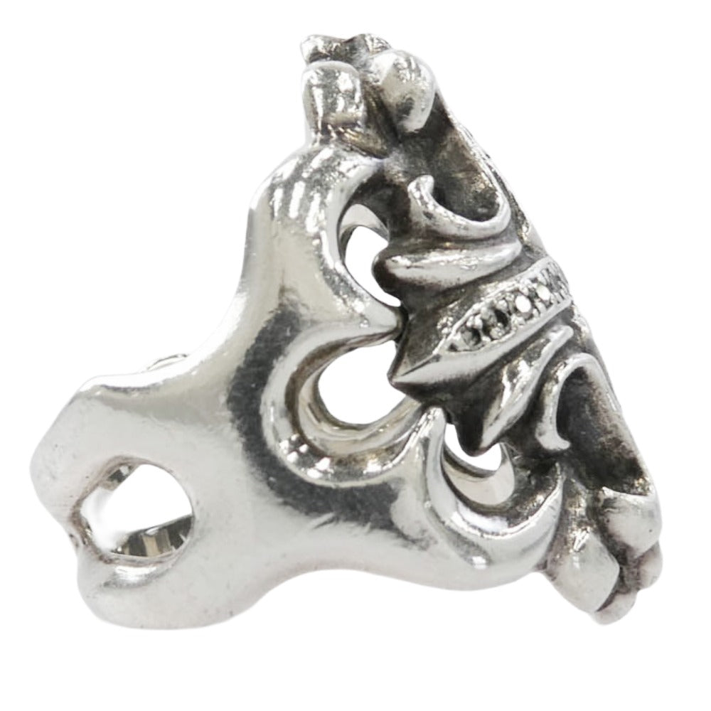 ラウドスタイルデザイン TEMPER RING テンパー リング ダイヤカスタム アフターパヴェダイヤ シルバー925 シルバー系 17.5号【中古】