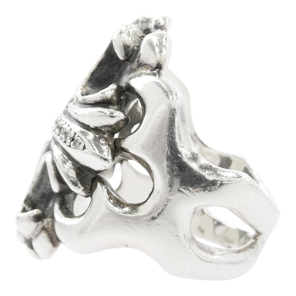 ラウドスタイルデザイン TEMPER RING テンパー リング ダイヤカスタム アフターパヴェダイヤ シルバー925 シルバー系 17.5号【中古】