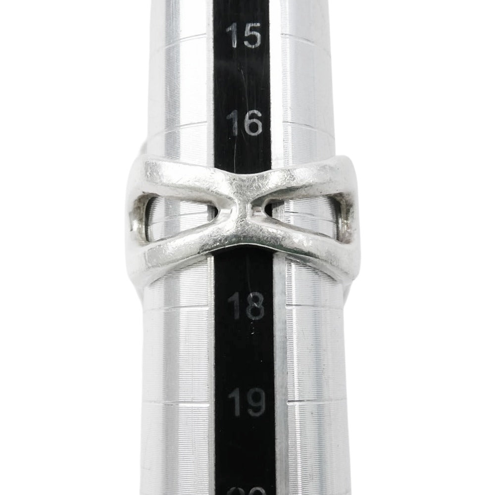 ラウドスタイルデザイン TEMPER RING テンパー リング ダイヤカスタム アフターパヴェダイヤ シルバー925 シルバー系 17.5号【中古】