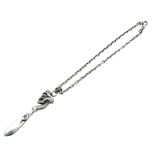ラウドスタイルデザイン LGN-108 LSD GET IN THE RING LOUD SLASHER SILVER NECKLACE ラウド スラッシャー ネックレス シルバー925 シルバー系【中古】