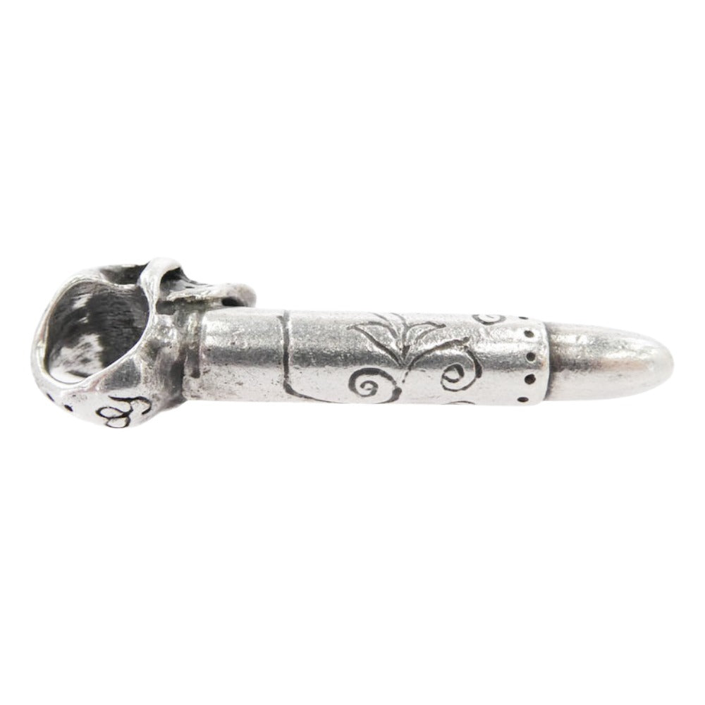 GALCIA ガルシア SKULL バレット スカル ペンダント トップ シルバー系
