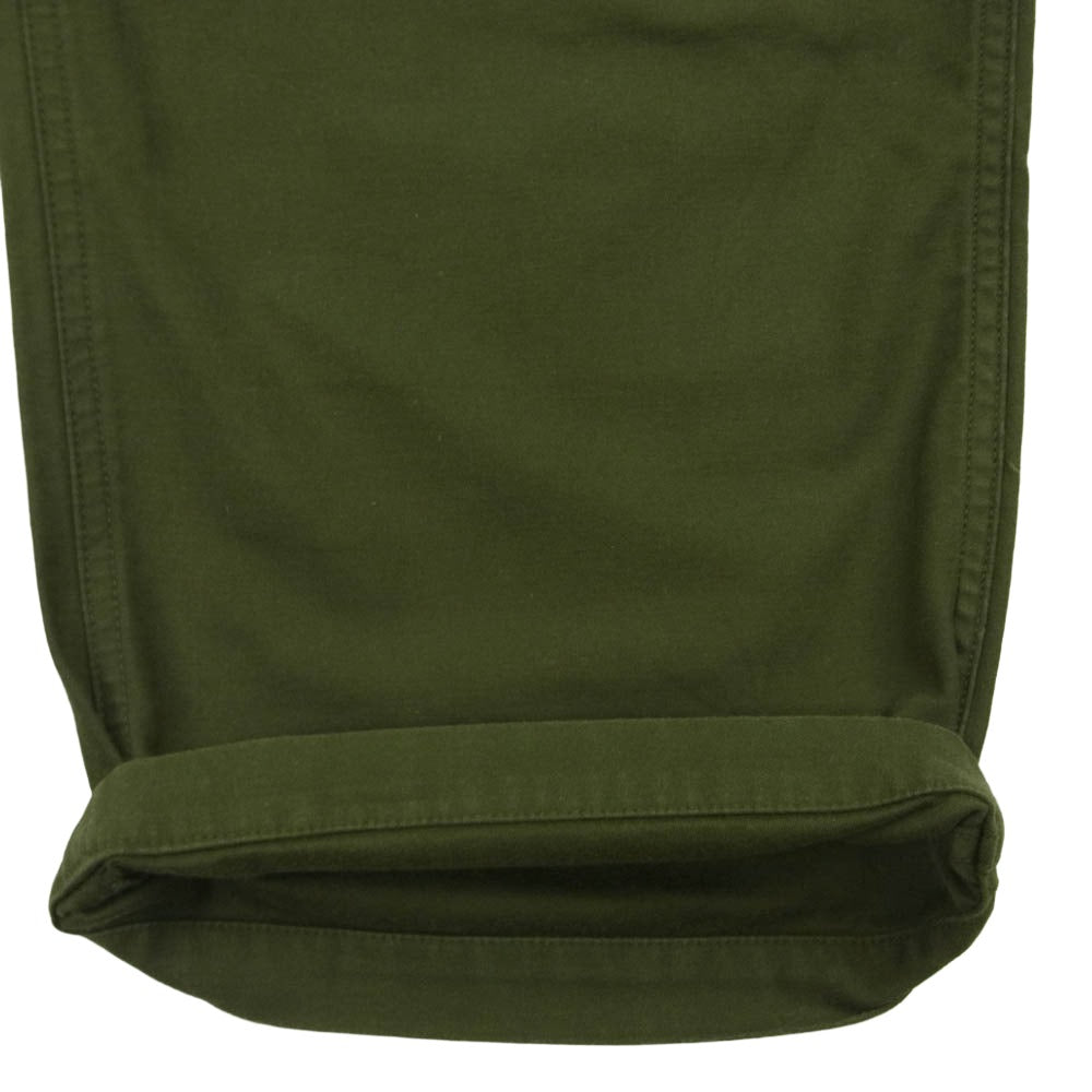 YAECA ヤエカ LIKE WEAR BAKER PANTS ベイカー パンツ コットン グリーン系 OLIVE L【中古】