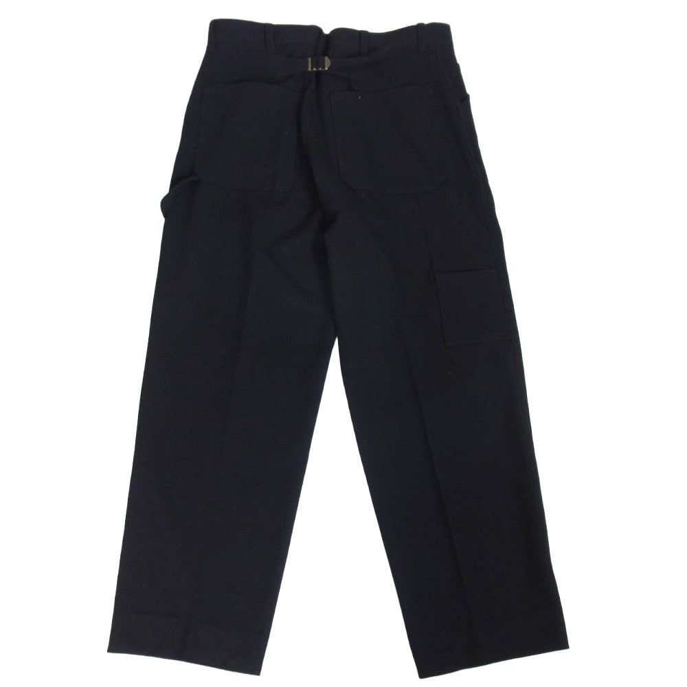 ニート 22-02FFP メルトン バックストラップ トラウザーズ パンツ ブラック系 M【中古】