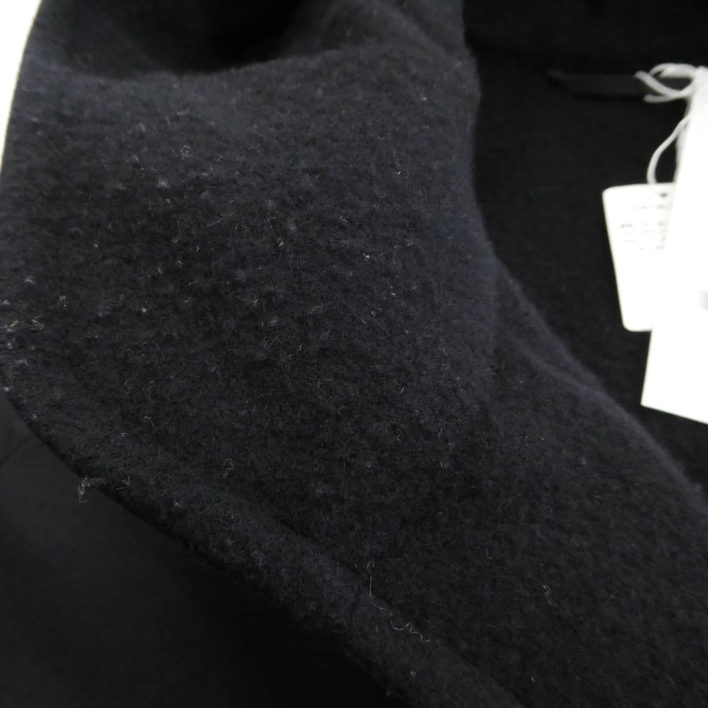 COMOLI コモリ 22AW W03-04012 コットン ベンタイル フーデット コート ブラック系 2【中古】